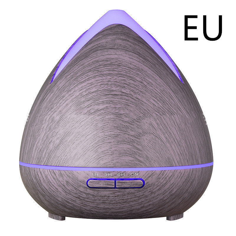 JMT-270538 Wood Grain Ultrasonic Air Humidifier with Colorful Night Light and Timer Function