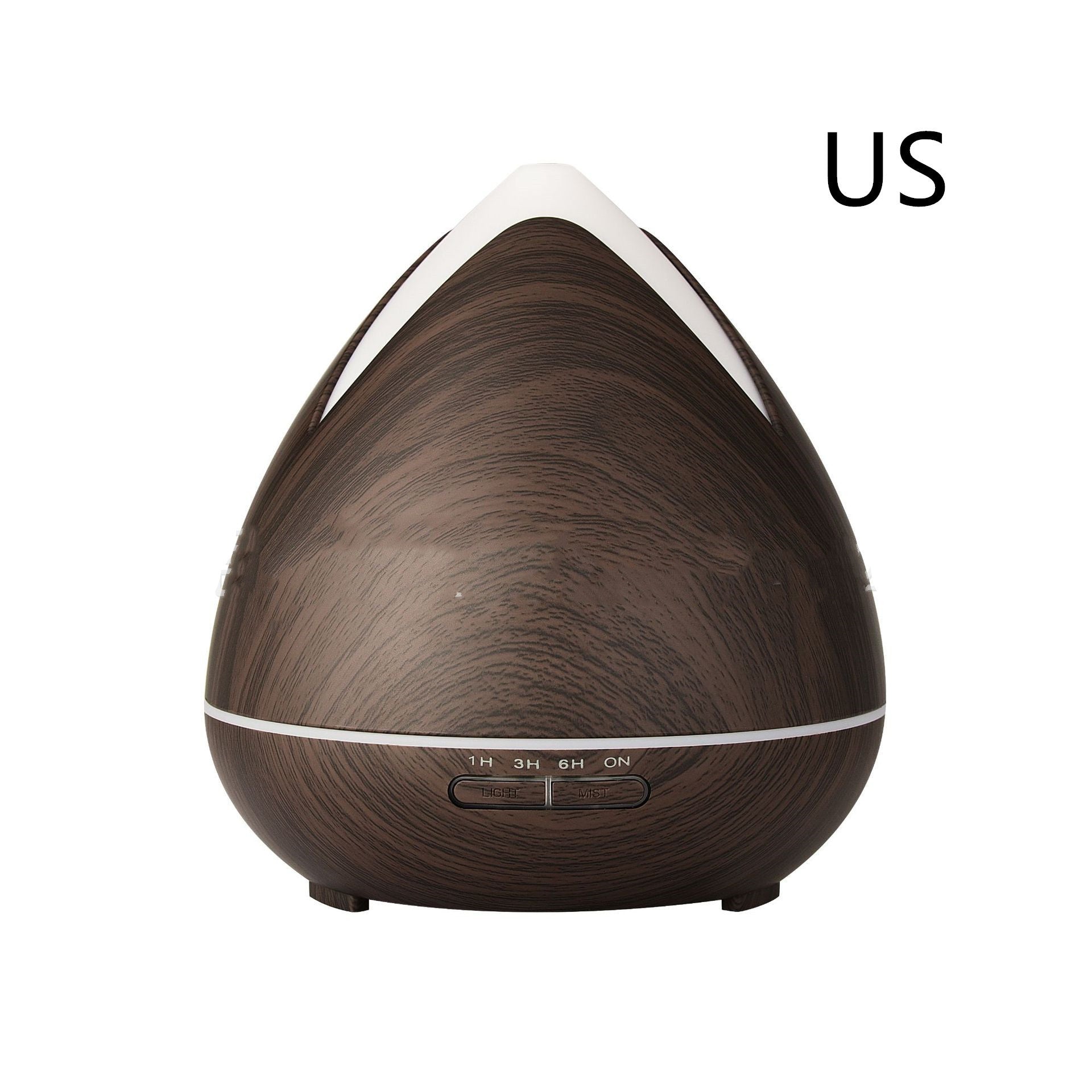 JMT-270538 Wood Grain Ultrasonic Air Humidifier with Colorful Night Light and Timer Function