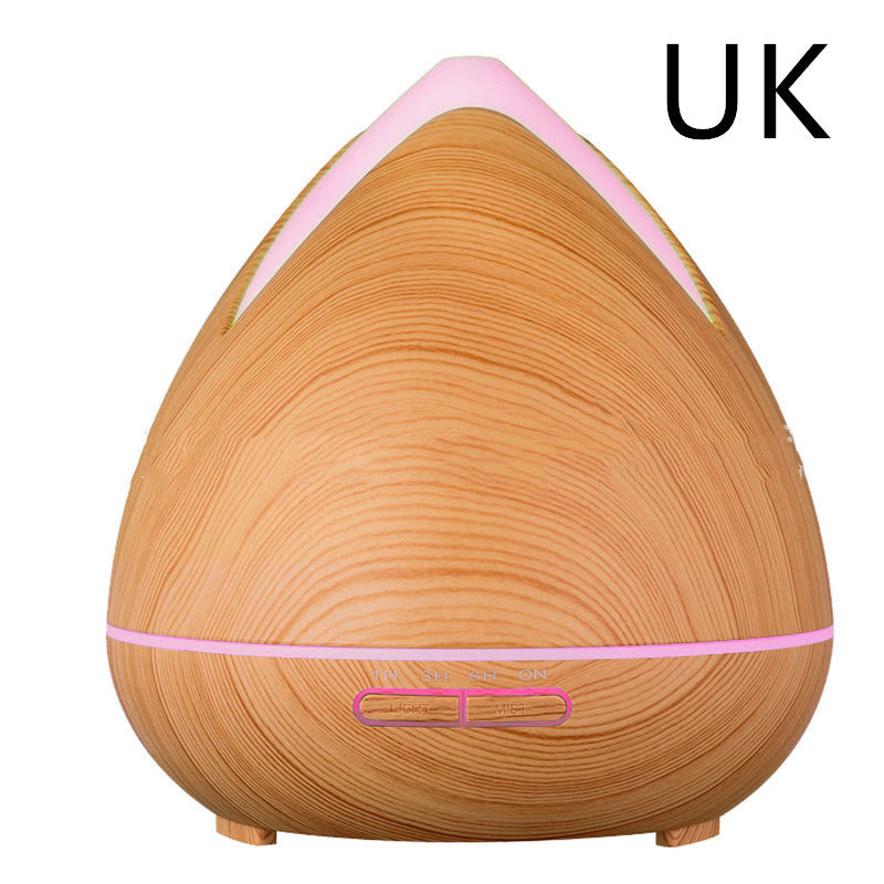 JMT-270538 Wood Grain Ultrasonic Air Humidifier with Colorful Night Light and Timer Function