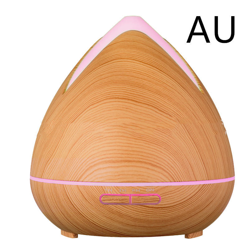JMT-270538 Wood Grain Ultrasonic Air Humidifier with Colorful Night Light and Timer Function