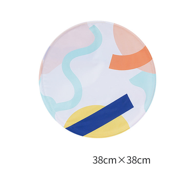 JMT-270602 Cooling Ice Pad for Dogs - Yellow & Blue PVC Pet Sleeping Mat