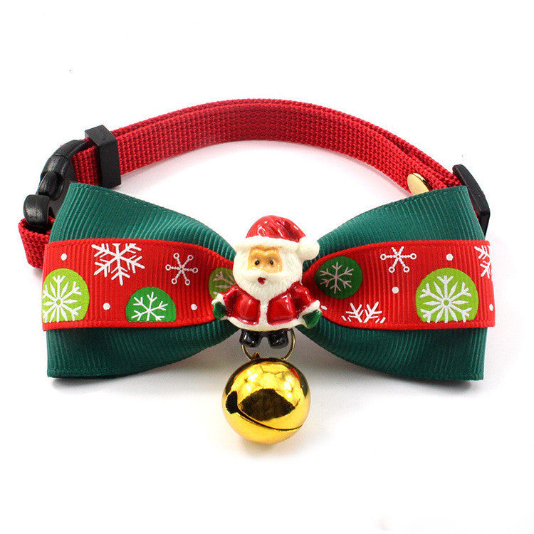 JMT-270794 Cat Neck Strap Bow Tie - Halloween and Christmas Styles in Nylon, Multiple Sizes Available