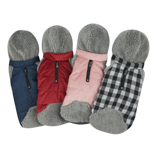 JMT-270922 Detachable Double-Sided Dog Clothes in Various Colors and Sizes