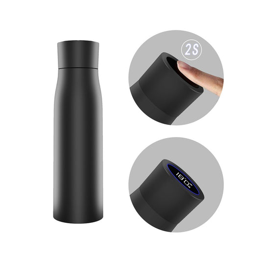 JMT-271114 Smart Insulated Stainless Steel Water Bottle with Temperature Display