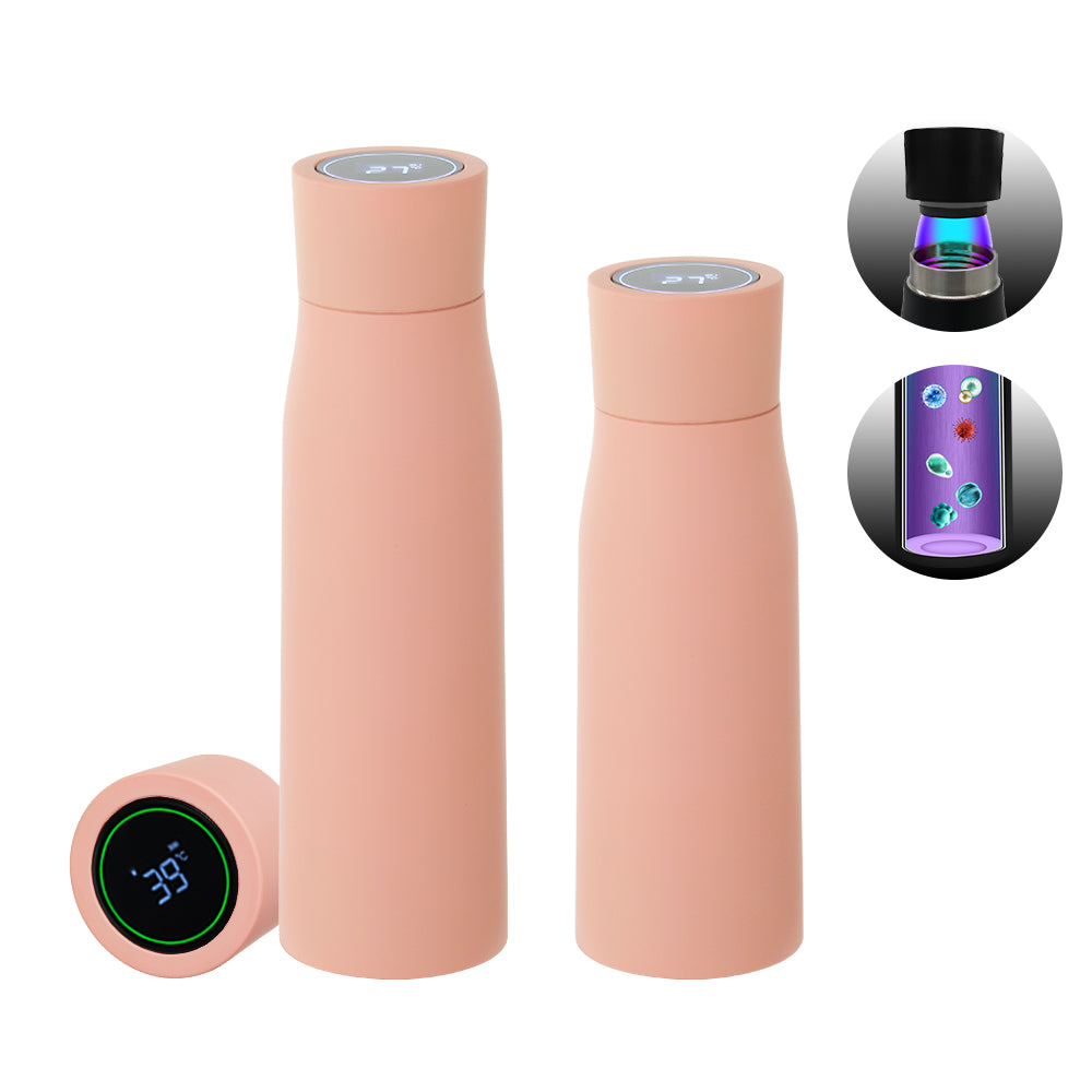 JMT-271114 Smart Insulated Stainless Steel Water Bottle with Temperature Display