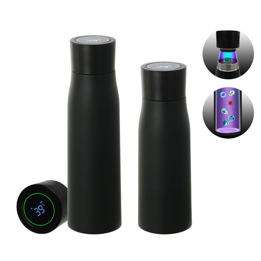 JMT-271114 Smart Insulated Stainless Steel Water Bottle with Temperature Display
