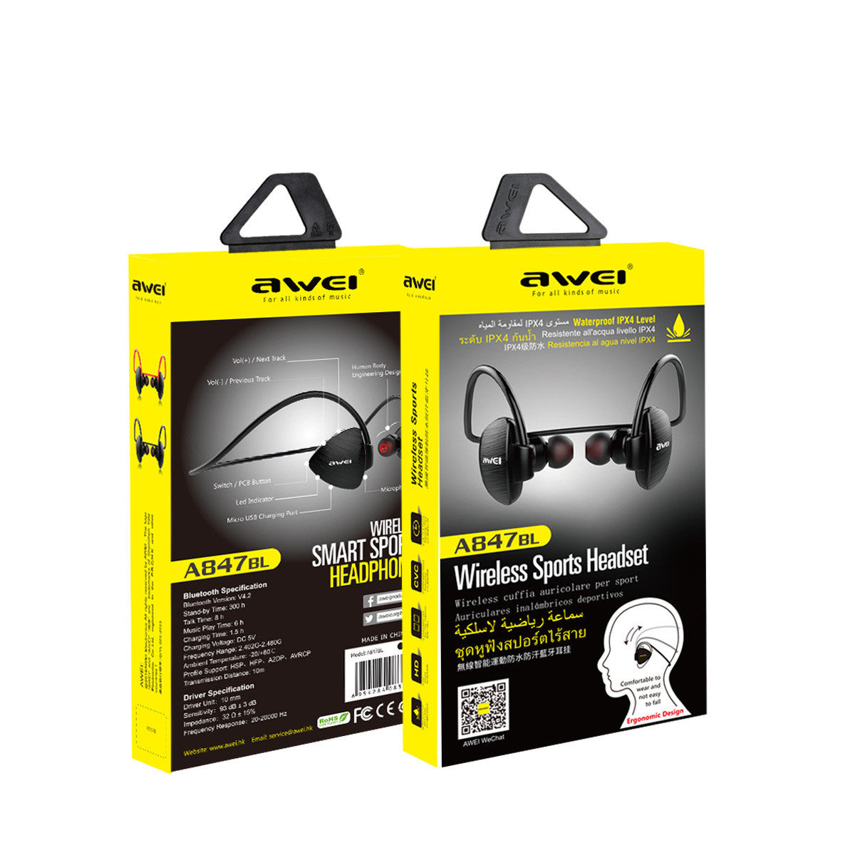 JMT-271114 Wireless Stereo Bluetooth Earbuds with Call Function and Voice Control