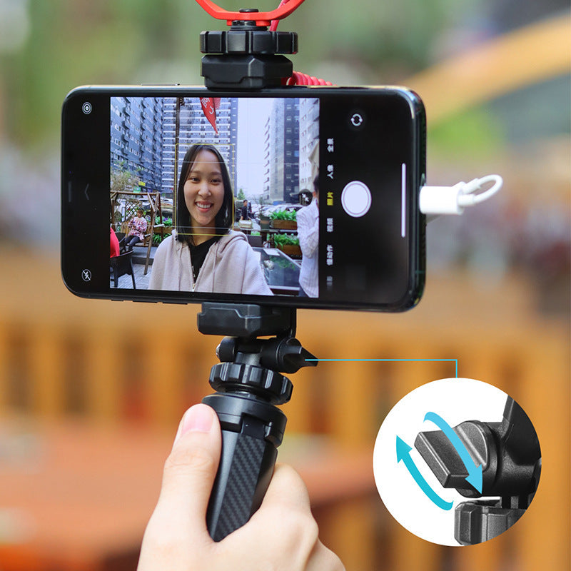 JMT-271306 Adjustable 360-Degree Hot Shoe Mount for Smartphones and Cameras