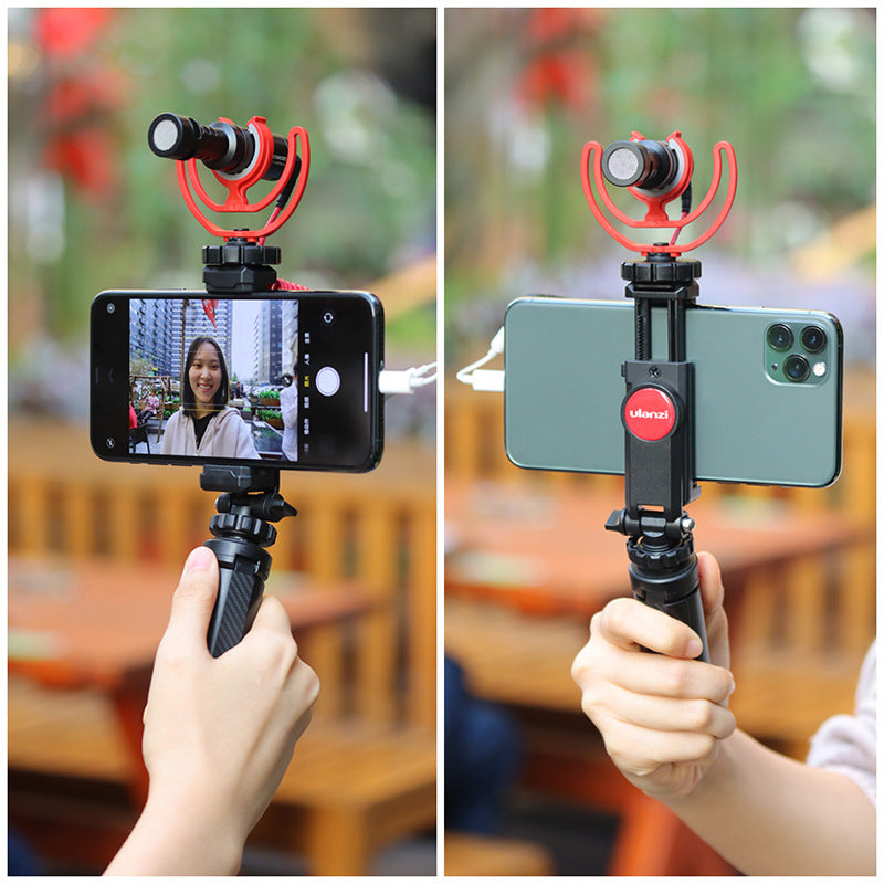 JMT-271306 Adjustable 360-Degree Hot Shoe Mount for Smartphones and Cameras