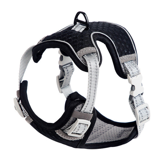 JMT-271626 Adjustable Nylon Cat Chest Strap for Safe Outdoor Adventures