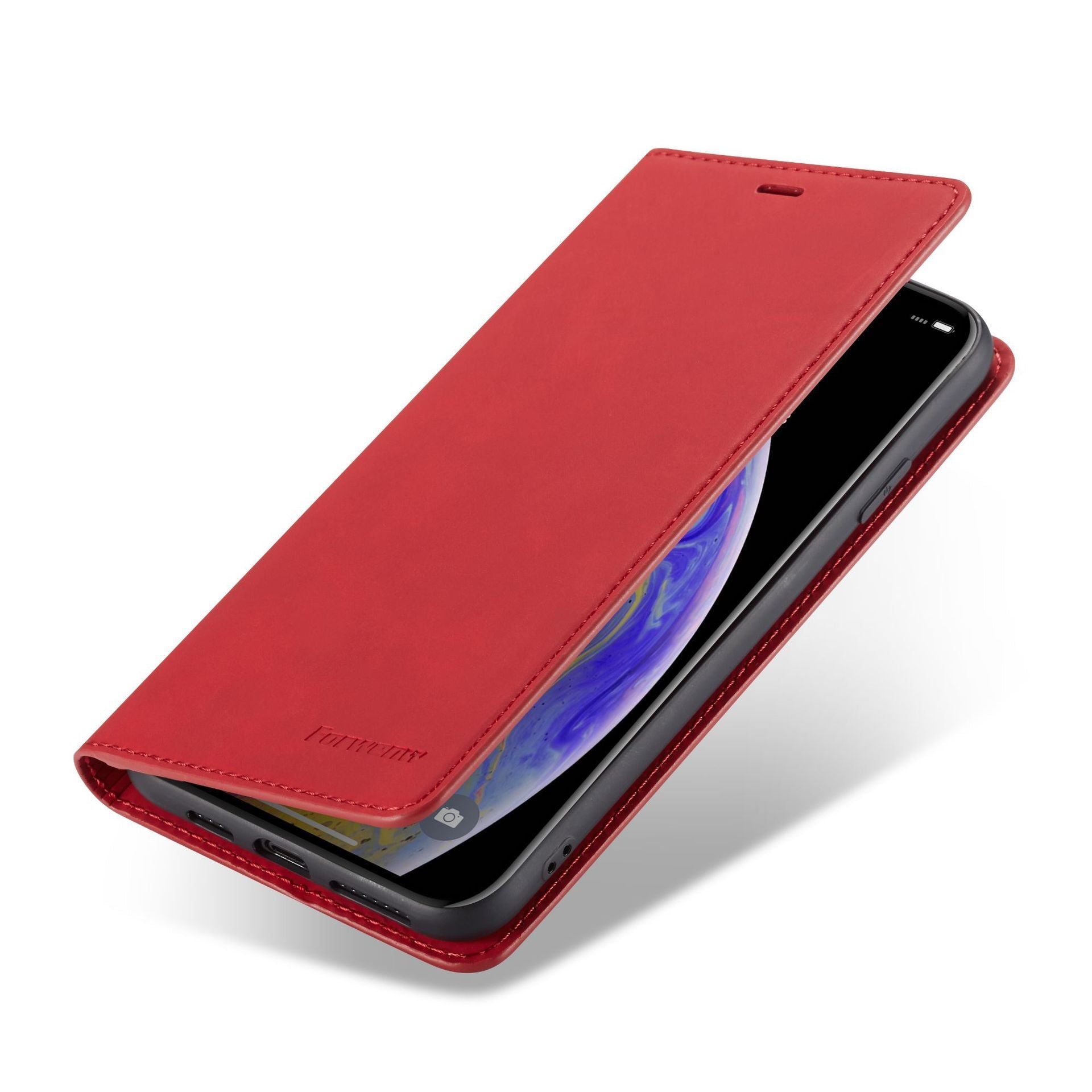 JMT-271626 Universal Clamshell Phone Case with Magnetic Suction for Apple and Samsung Devices