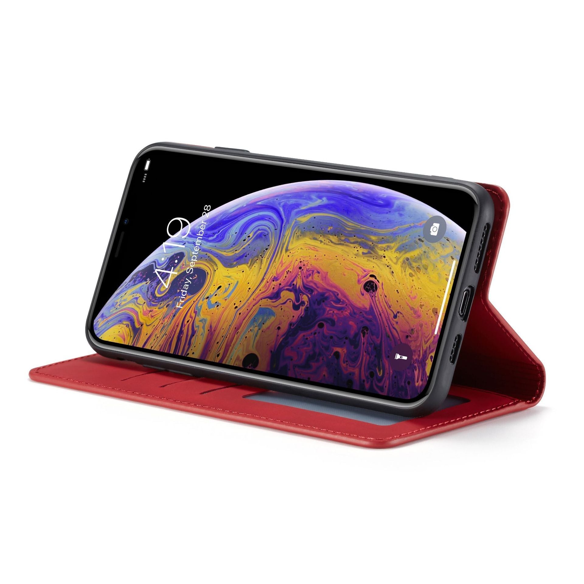 JMT-271626 Universal Clamshell Phone Case with Magnetic Suction for Apple and Samsung Devices