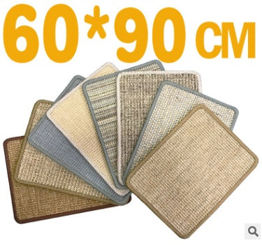 JMT-271754 Durable Sisal Cat Scratch Pad for Sofa Protection - Random Color Selection
