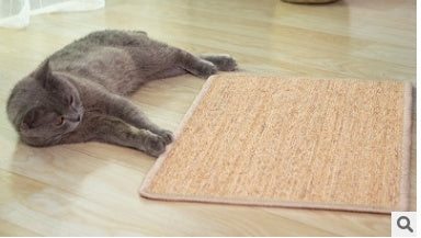 JMT-271754 Durable Sisal Cat Scratch Pad for Sofa Protection - Random Color Selection