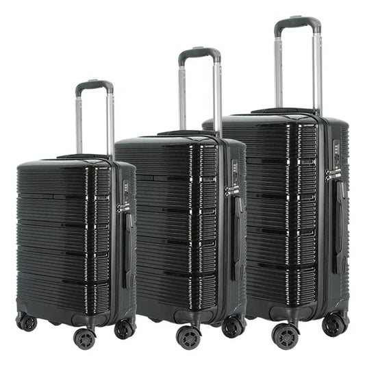 JMT-272010 PC+ABS 4-Wheel Trolley Suitcase Set for Travel - Stylish Luggage Bag Collection