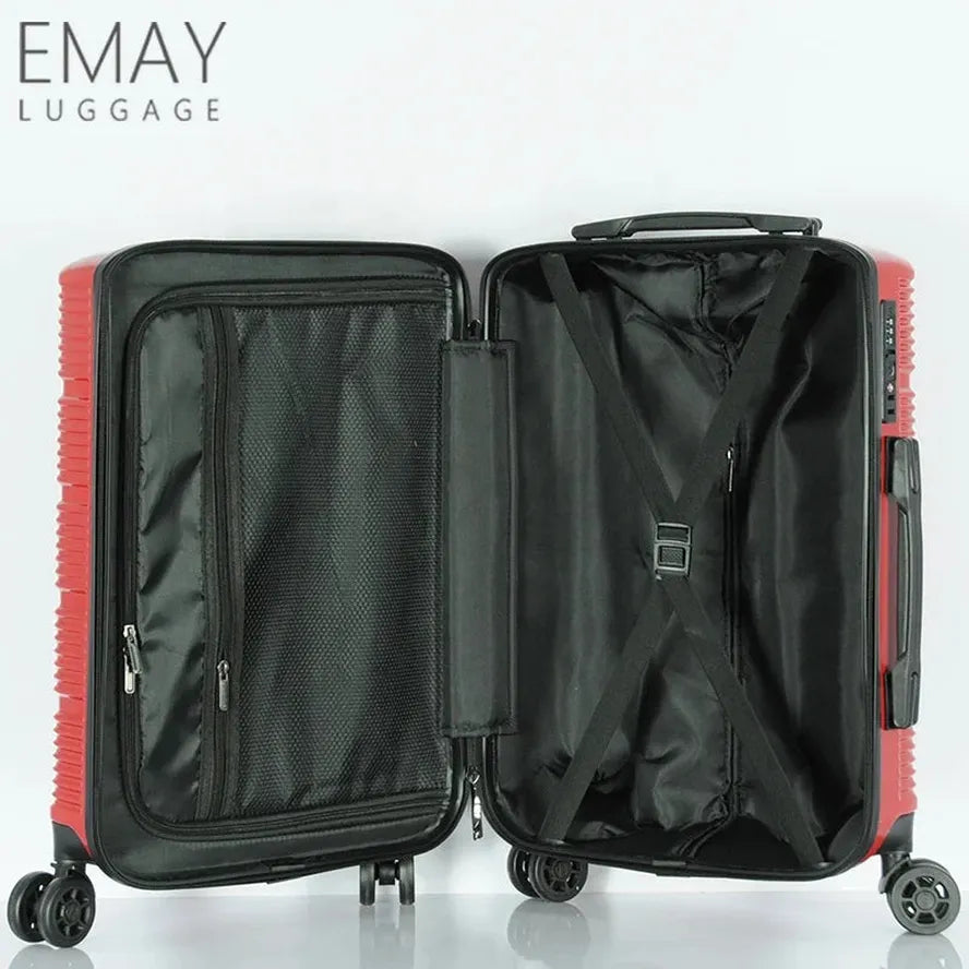 JMT-272010 PC+ABS 4-Wheel Trolley Suitcase Set for Travel - Stylish Luggage Bag Collection