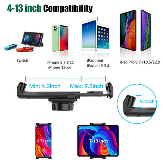 JMT-272138 Universal Car Tablet and Mobile Phone Holder for Cup Holders