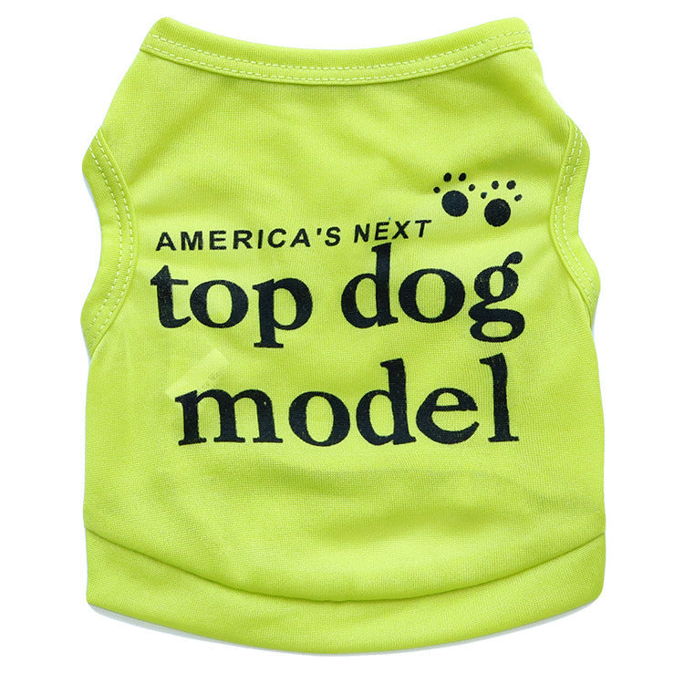 JMT-272202 Ultra-Thin Breathable Polyester Dog Vest for Spring and Summer – Available in Various Colors and Sizes