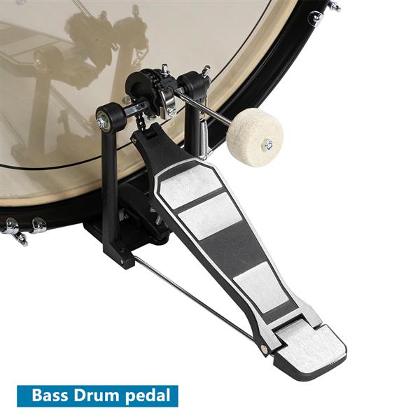 JMT-272330 22in Double-layer Oil Skin Drum with Five Drums and Black Frame