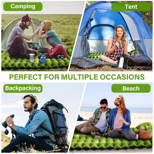 JMT-272330 Double Self-Inflating Camping Mattress - Convenient and Comfortable Outdoor Sleep Solution