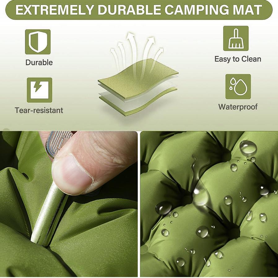 JMT-272330 Double Self-Inflating Camping Mattress - Convenient and Comfortable Outdoor Sleep Solution