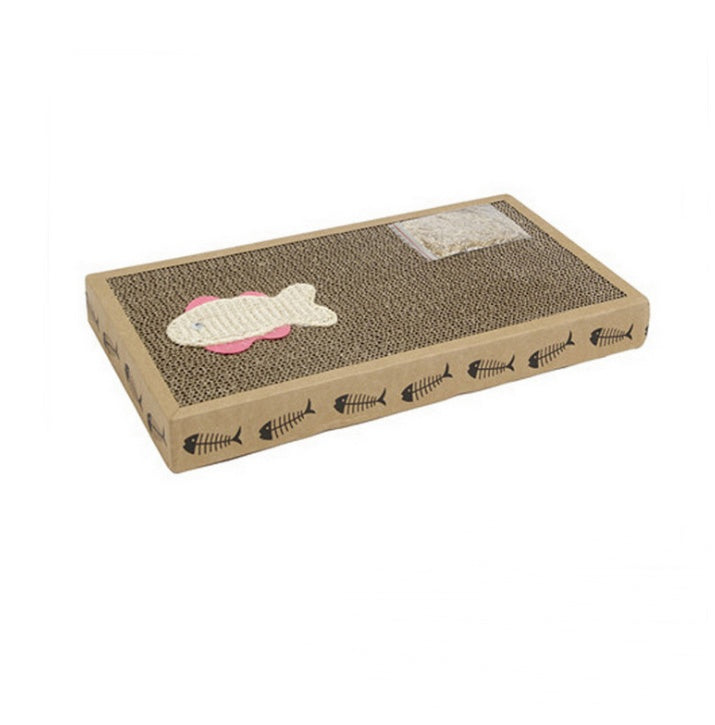 JMT-272458 Large Widened Sisal Cat Scratch Board - Durable Corrugated Paper Cat Toy