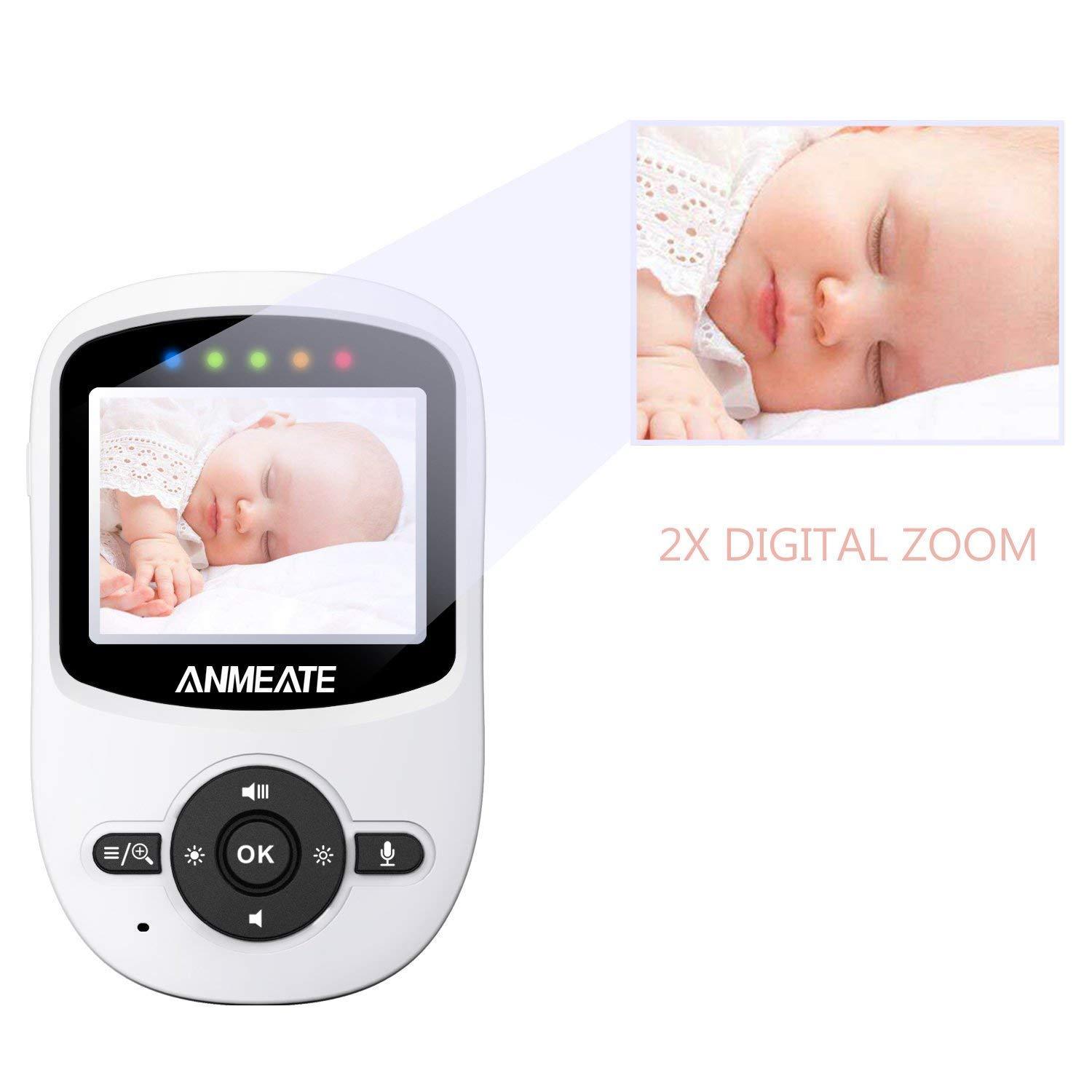 JMT-272458 Wireless Video Baby Monitor with Rechargeable Camera and HomePlug Connectivity