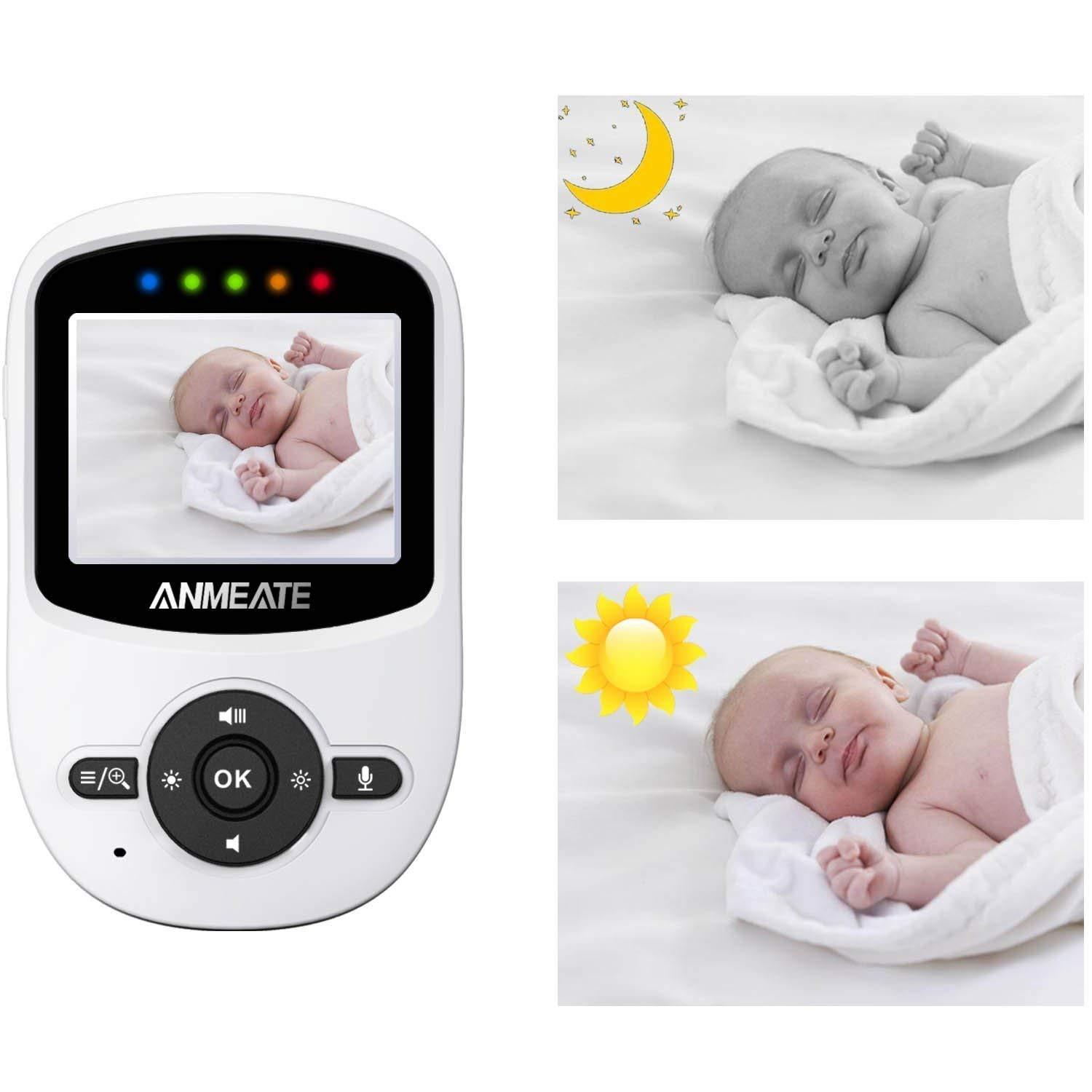 JMT-272458 Wireless Video Baby Monitor with Rechargeable Camera and HomePlug Connectivity