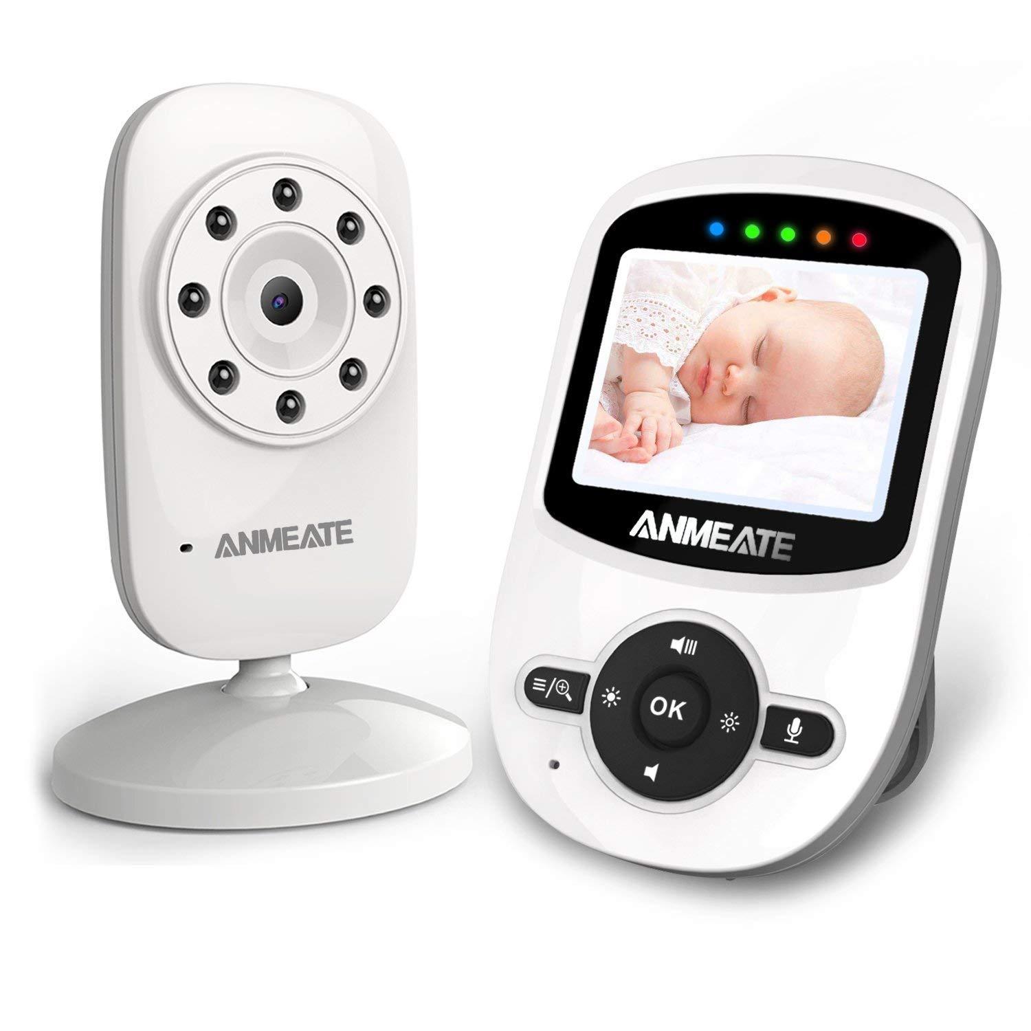 JMT-272458 Wireless Video Baby Monitor with Rechargeable Camera and HomePlug Connectivity