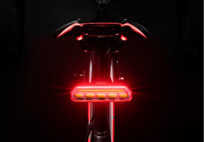 JMT-272650 Bicycle Taillight with LED Safety Features for Enhanced Visibility