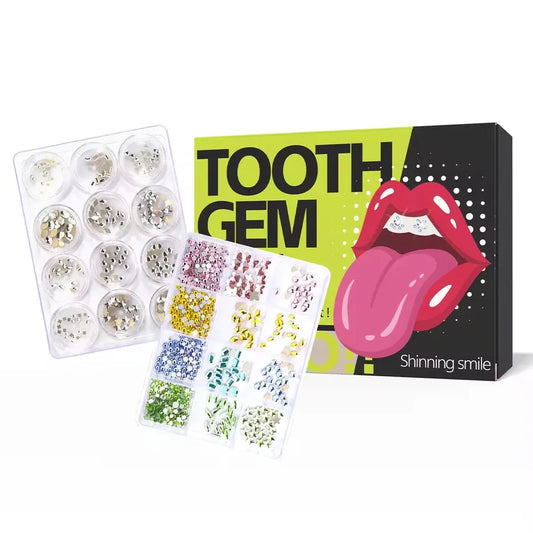 JMT-272970 Charming Dental Teeth Gems - Crystal Tooth Ornaments for a Stylish Smile