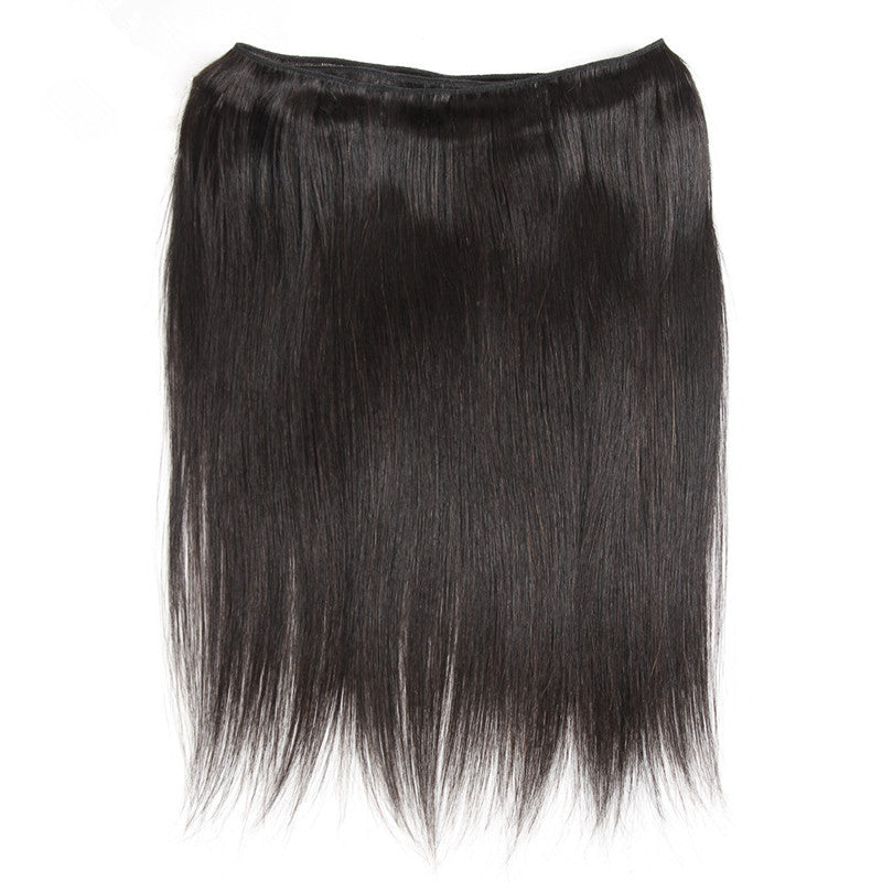 JMT-272970 Long Peruvian Real Hair Wig - Smooth, Straight, Dyeable and Ironable Options
