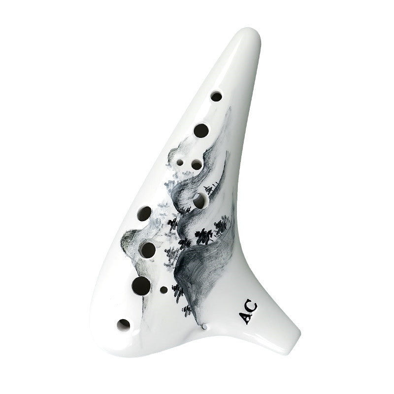 JMT-273482 Beginner-Friendly 12-Hole Ocarina for Learning and Performance