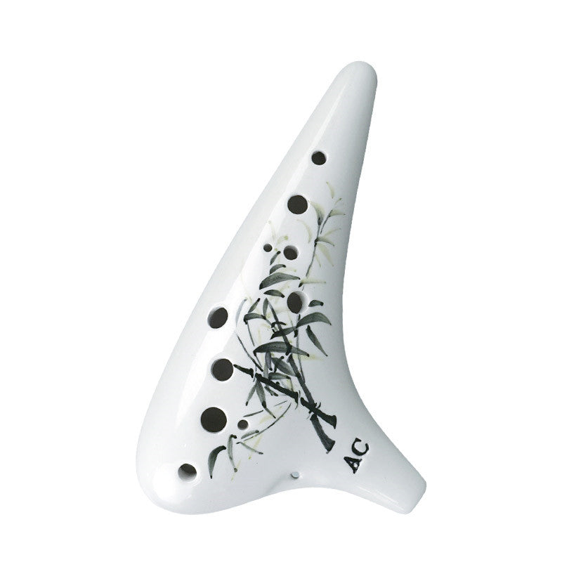 JMT-273482 Beginner-Friendly 12-Hole Ocarina for Learning and Performance