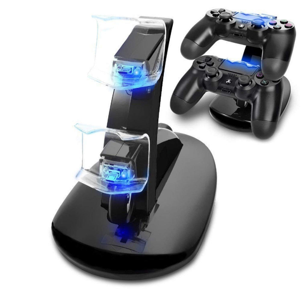 JMT-273610 Dual Charging Stand for Xbox One and Xbox One S Gamepads - USB Connection, Charges 2 Simultaneously, ABS Material