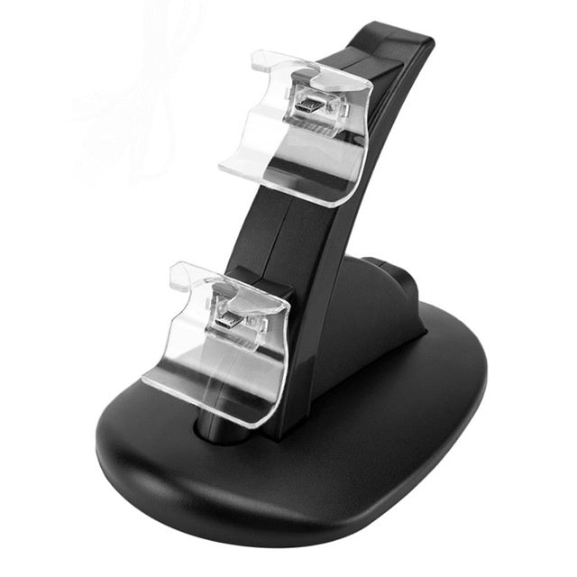 JMT-273610 Dual Charging Stand for Xbox One and Xbox One S Gamepads - USB Connection, Charges 2 Simultaneously, ABS Material