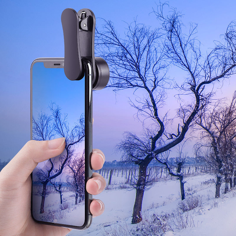 JMT-273610 Three-in-One Mobile Phone Lens - Wide-angle, Macro, Fisheye Functions