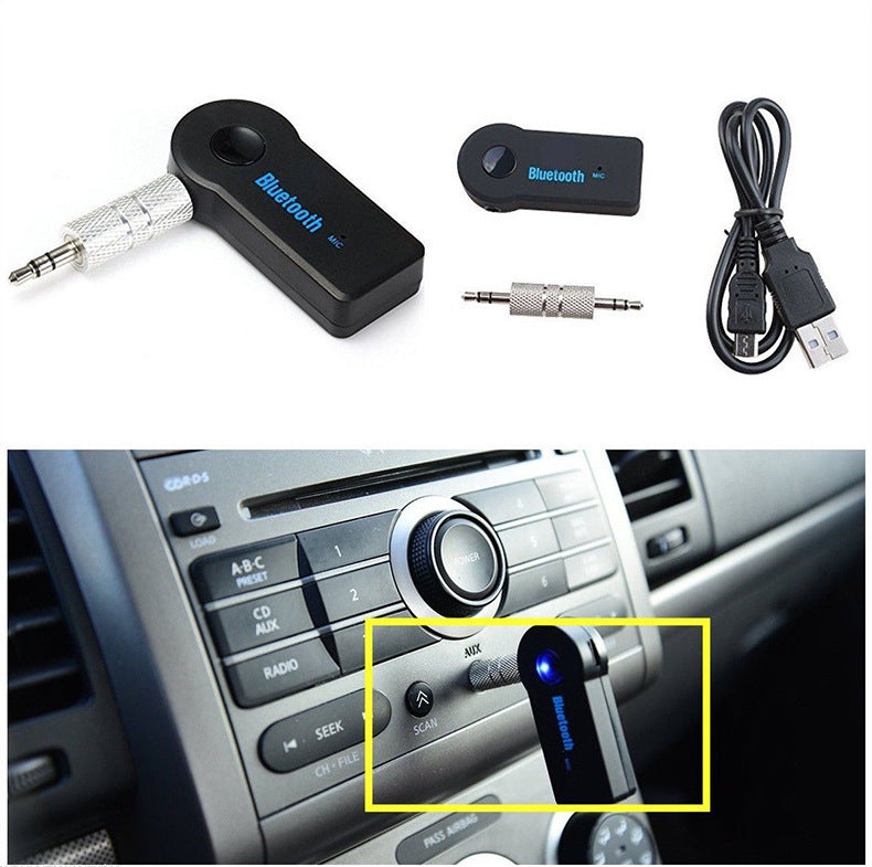 JMT-274570 Bluetooth Music Receiver for Wireless Car Audio and Hands-Free Calling