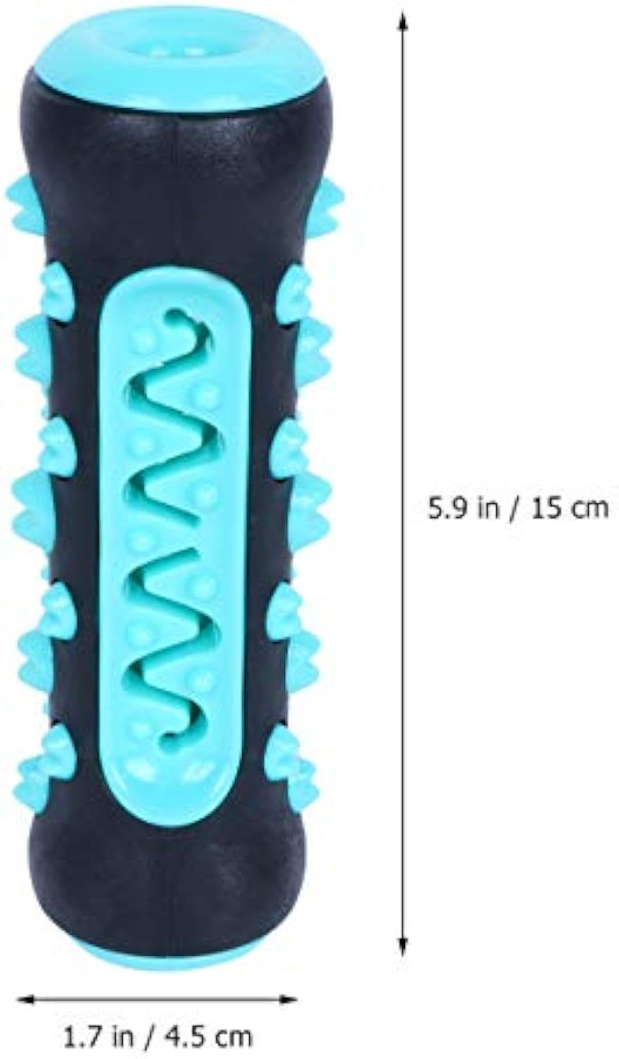 JMT-274570 Natural Rubber Dog Toothbrush Chew Toy for Dental Care and Teething Relief