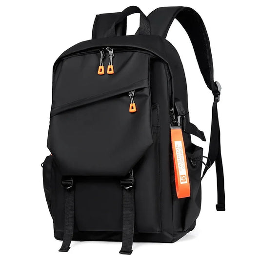 JMT-274762 Large Capacity 17 Inch Polyester Backpack for College and Travel, Ideal School Bag for Men