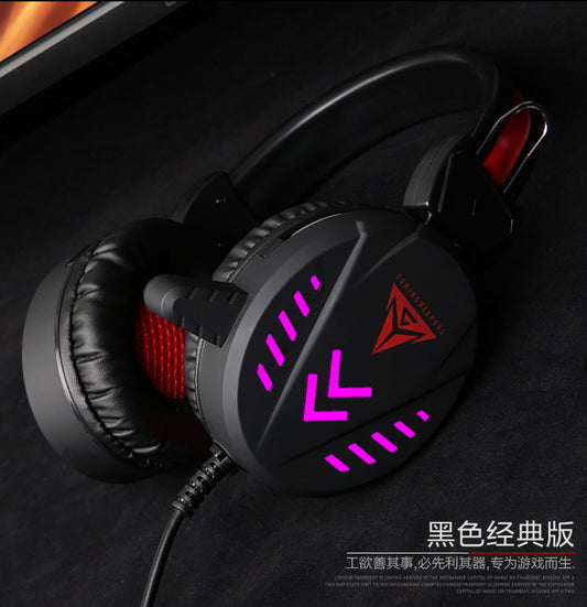 JMT-275082 Heavy Bass Gaming Headset with Built-In Microphone