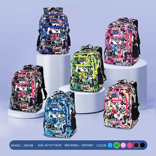 JMT-275146 Stylish Waterproof 17-Inch Laptop Backpack for Men and Students