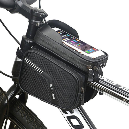 JMT-275274 Bike Saddle Storage Bag for Mobile Phones - Front Beam Mounting Solution