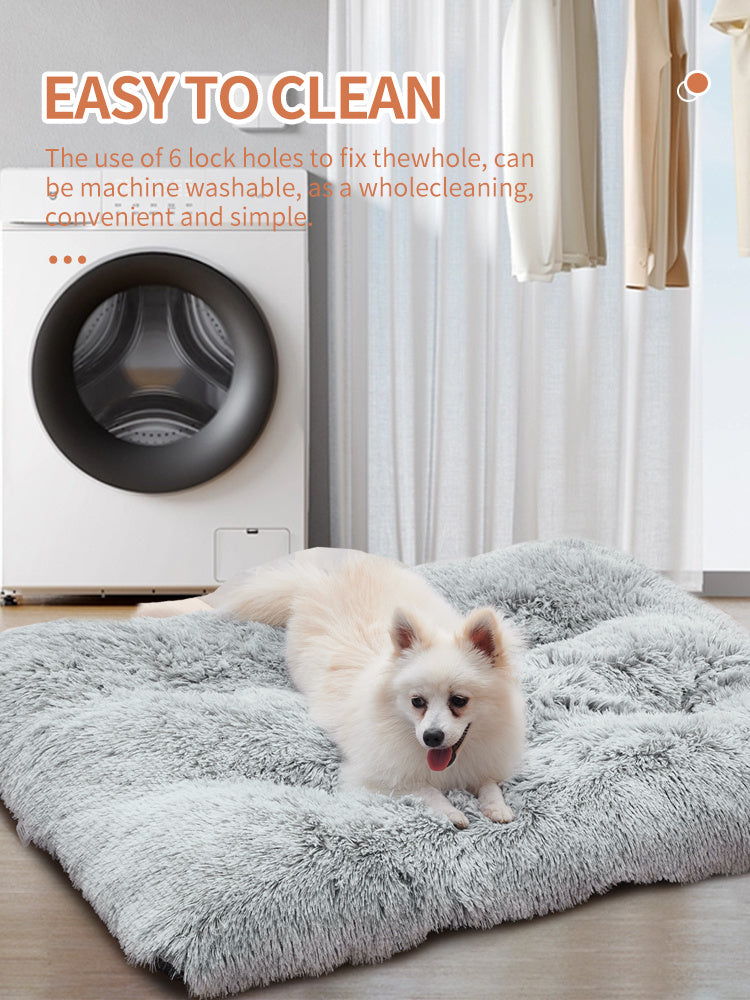 JMT-275722 Washable Plush Dog Bed Mat - Portable Large Sofa Bed for Dogs, Multiple Sizes Available