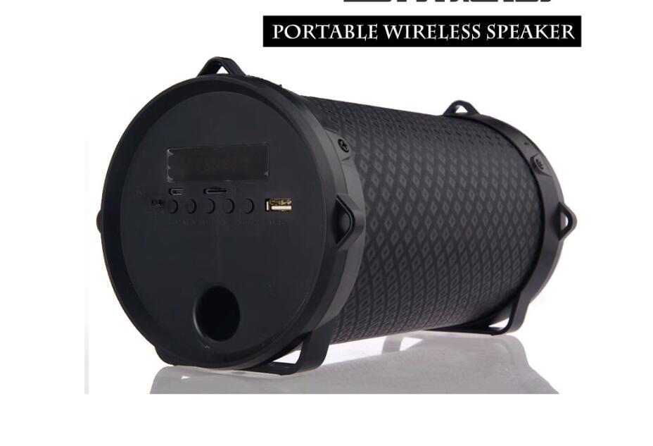 JMT-275914 Portable Bluetooth Speaker with 5W Output, Built-in Lithium Battery, and FM Radio – Multiple Colors Available