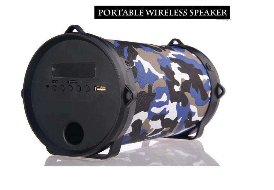 JMT-275914 Portable Bluetooth Speaker with 5W Output, Built-in Lithium Battery, and FM Radio – Multiple Colors Available