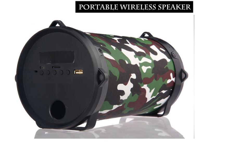 JMT-275914 Portable Bluetooth Speaker with 5W Output, Built-in Lithium Battery, and FM Radio – Multiple Colors Available