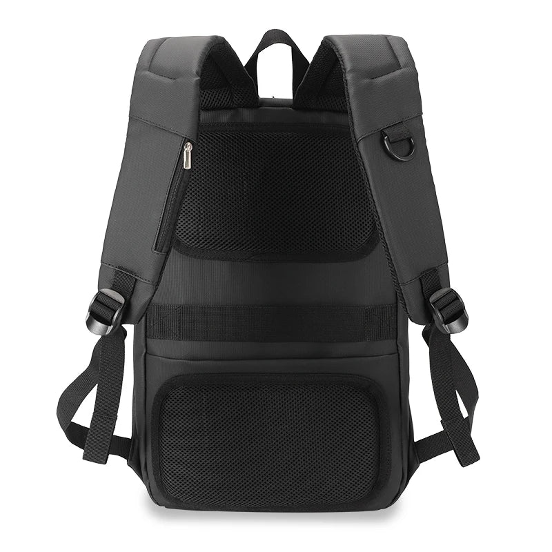 JMT-275914 Stylish 17-Inch Laptop Backpack for Students - Durable PE Film Design, Ideal for School and Travel