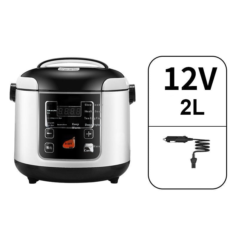 JMT-275978 12V/24V Vehicle-Mounted Rice Cooker for Cars and Trucks