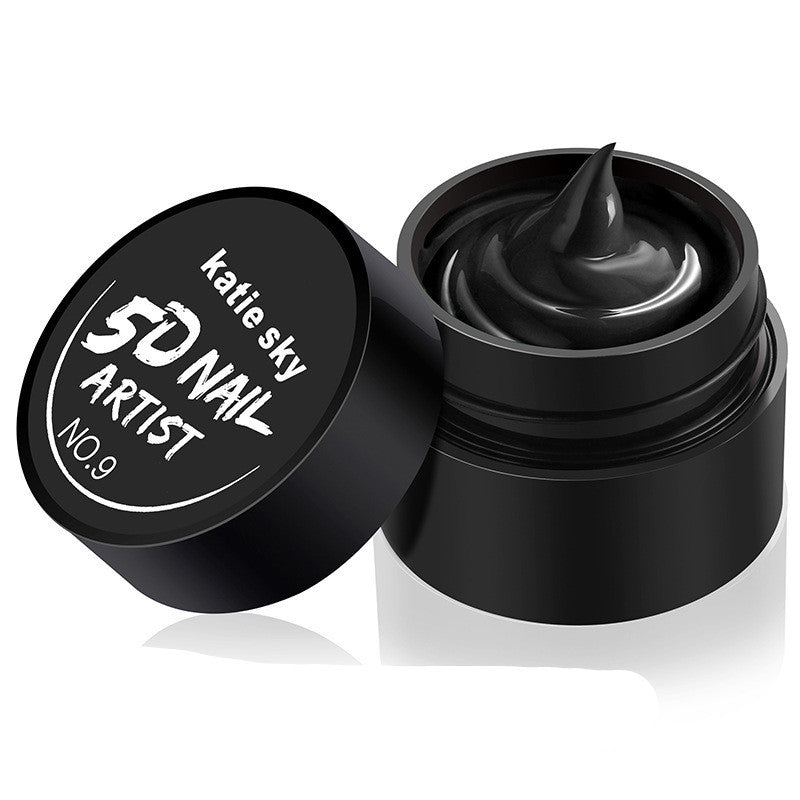 JMT-276042 5D Three-Dimensional Phototherapy Nail Glue – Liquid Resin in 14 Colors, 4g